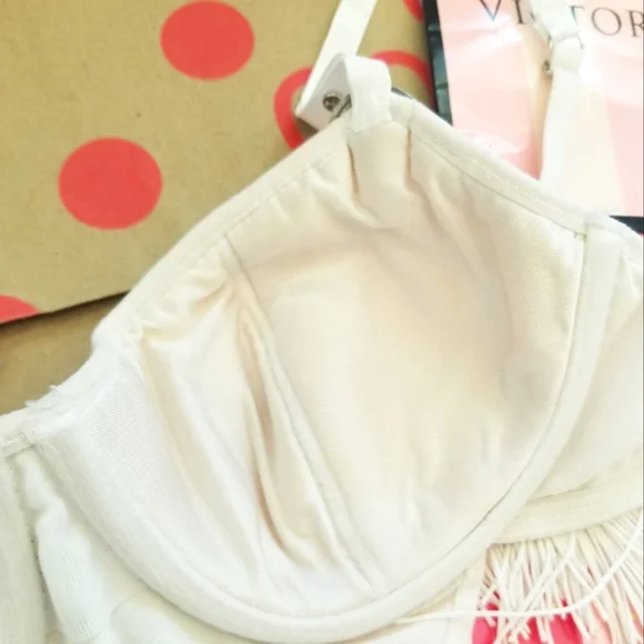 Victoria's Secret Vintage Sexy Little Things Cowgirl Bodysuit Lingerie Fringe - Picture 14 of 16